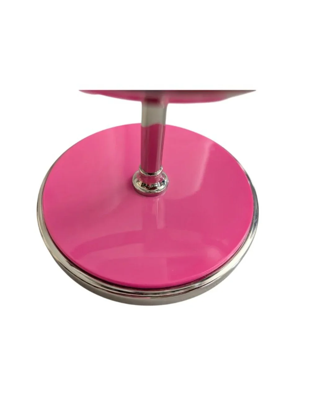 Kate Spade New York Pink & Silver Tabletop Vanity Mirror